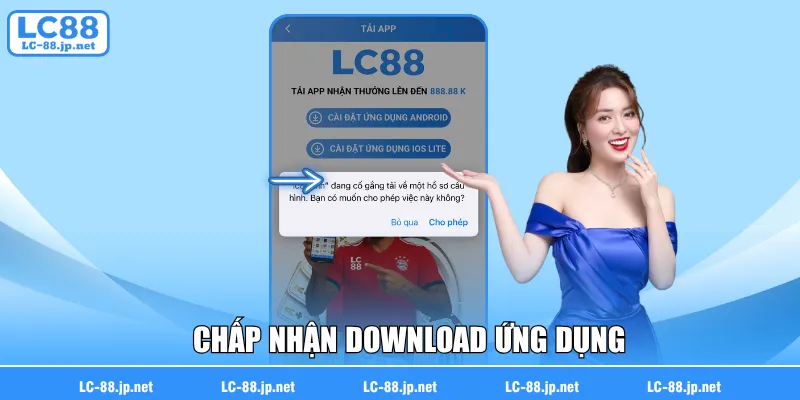 Chấp nhận download ứng dụng